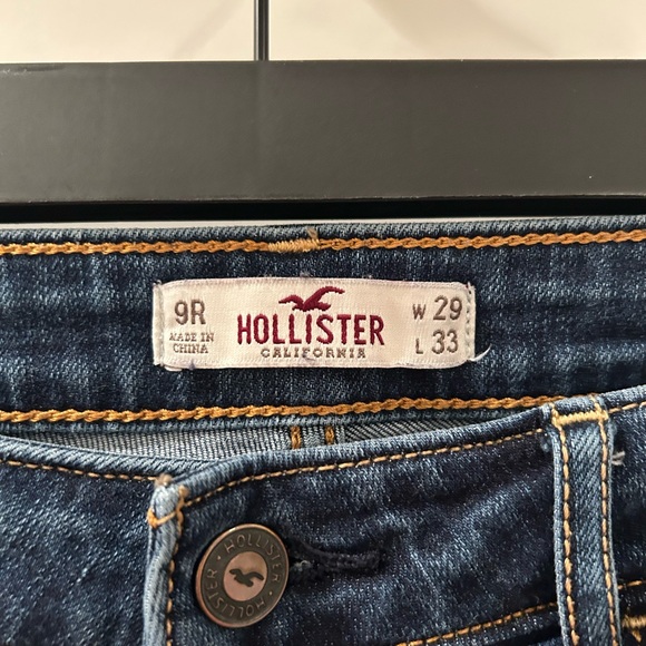 Hollister Dark Boot Cut Jeans Size 9R - Picture 3 of 8